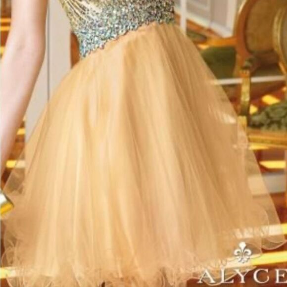 ALYCE MINI Cocktail / Prom dress with tulle Final Discount - Picture 3 of 5